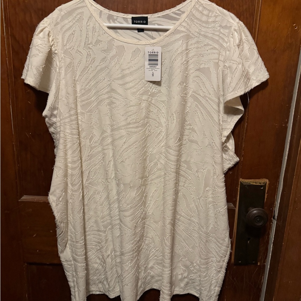 Torrid Women's Cream Top